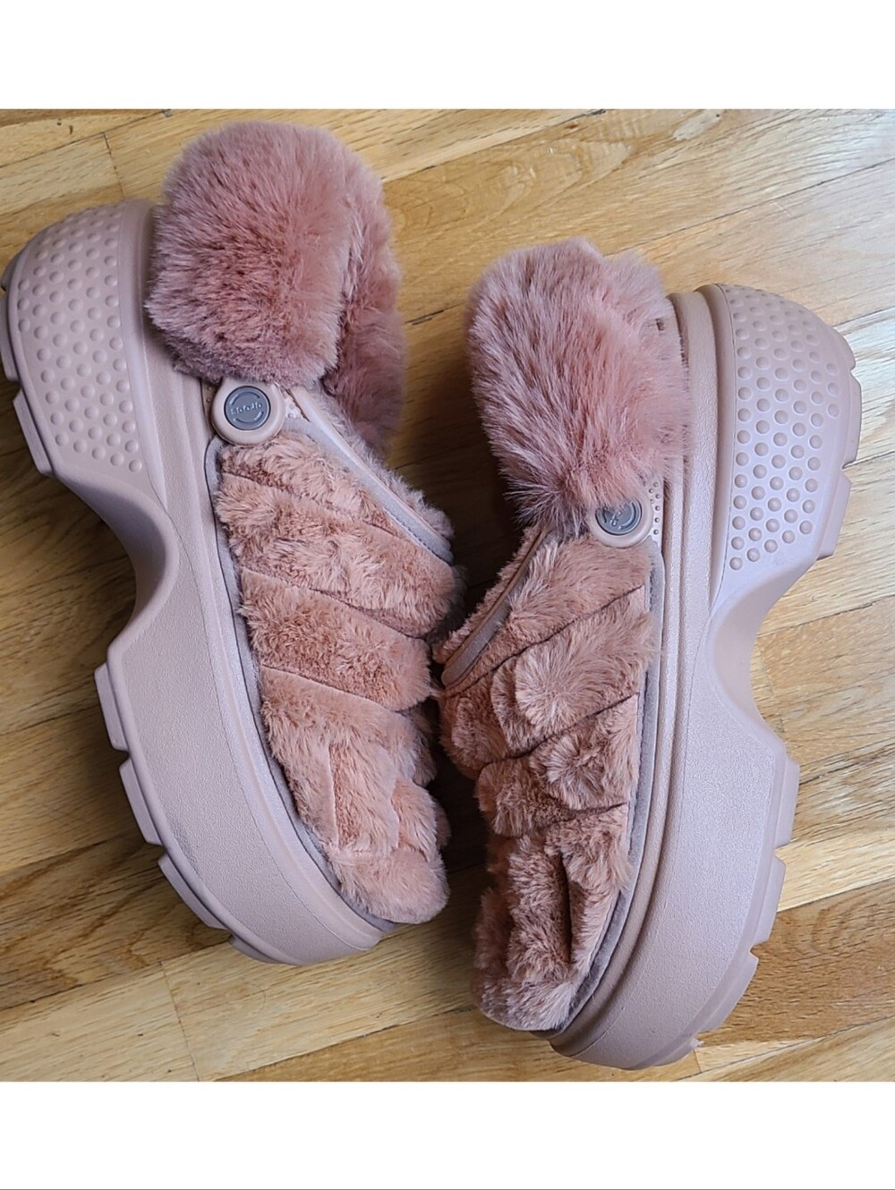 Crocs Unisex-Adult Stomp Quilted Clog Size Women 10/ Men 8 - Picture 11 of 16